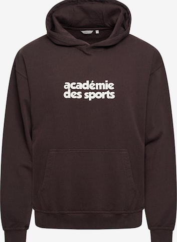 Daily Cotton Sweatshirt 'DCPERL' in Brown: front