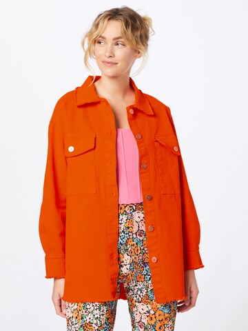 Sublevel Between-Season Jacket in Orange: front