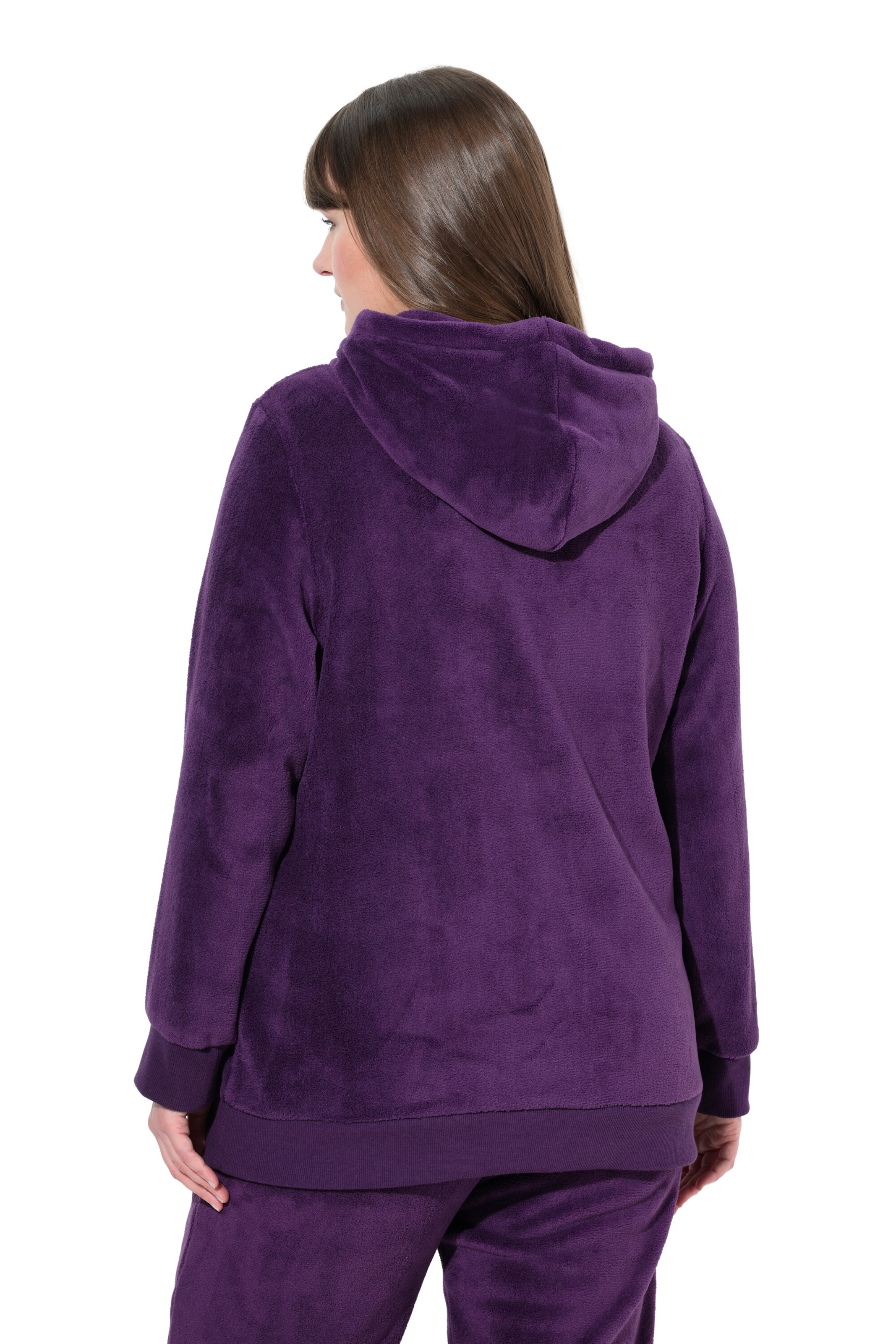 Ulla Popken Sweatvest in Lila