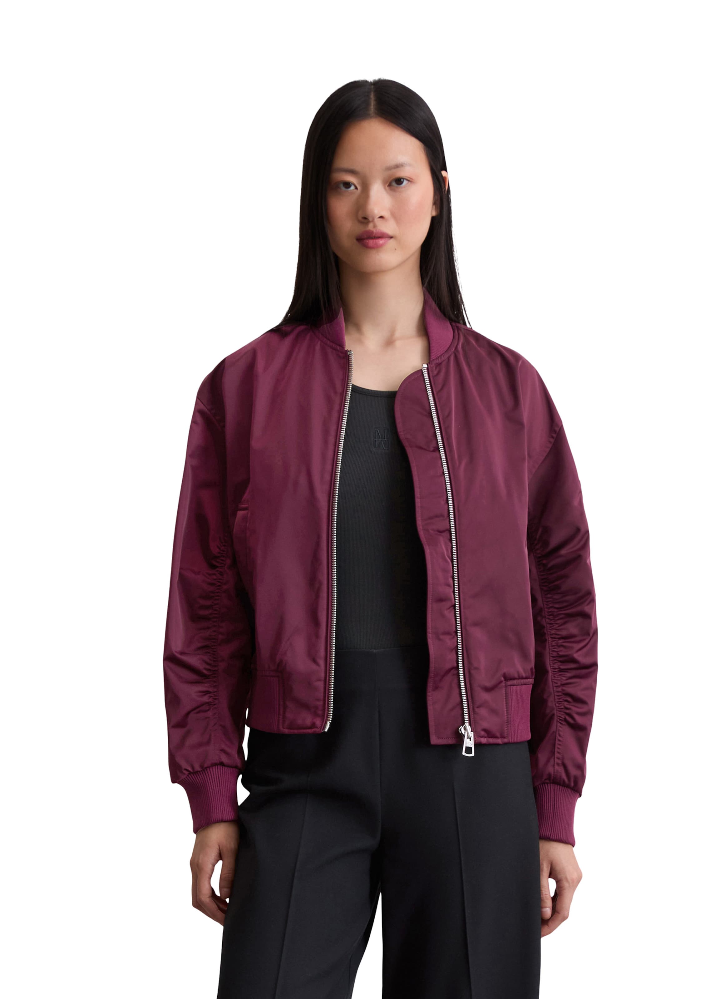 Marc O'Polo Tussenjas in Rood: voorkant