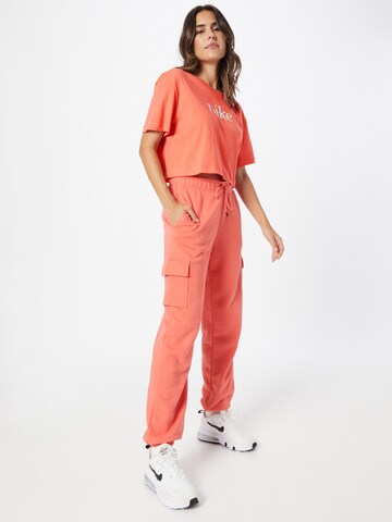 Nike Sportswear Tričko - oranžová