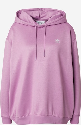 Adidas Originals Sweatshirt Trefoil Female Purple Logo Print Size S