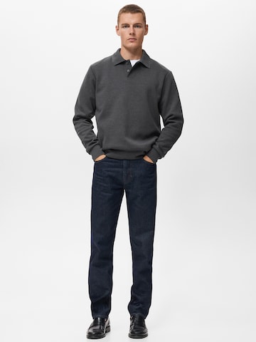 MANGO MAN Sweatshirt 'BOLA' i grå