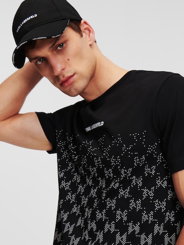 Tricou de la Karl Lagerfeld pe negru