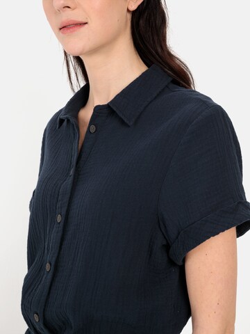 CAMEL ACTIVE Jumpsuit aus sommerlichem Musselin in Blau