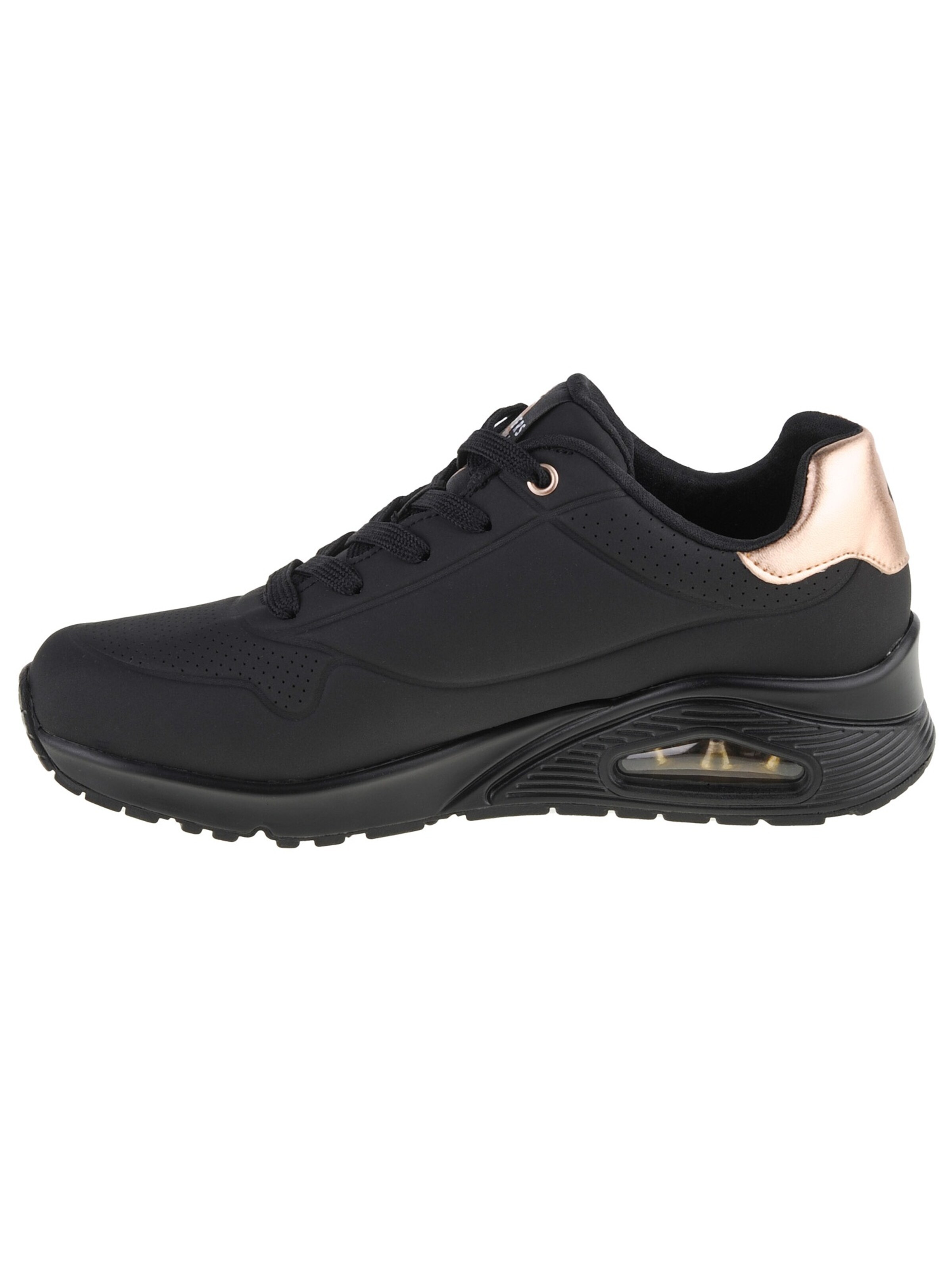 SKECHERS Sneakers laag 'Skechers Uno-Golden Air' in Zwart