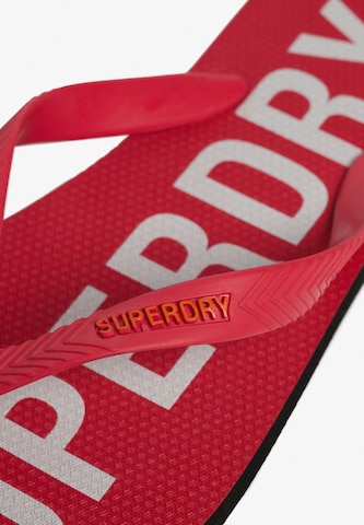 Séparateur d'orteils Superdry & Co en rouge