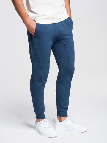 Ombre Tapered Trousers in Blue