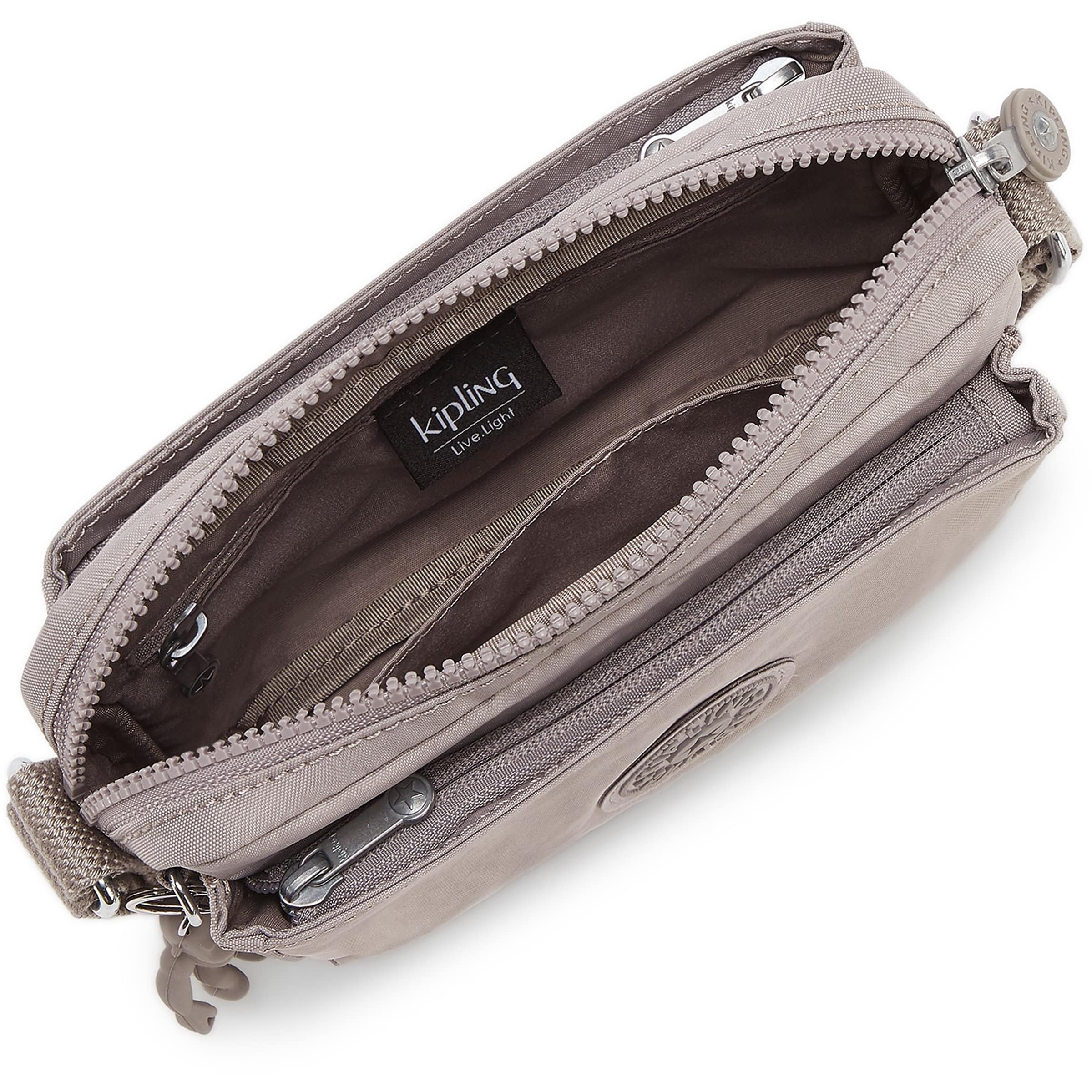 KIPLING Taška cez rameno 'Abanu' - Sivá