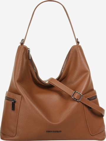 Sac à bandoulière Betty Barclay en marron : devant