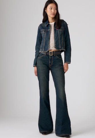 LEVI'S ® Flared Jeans 'PUDDLE SNAP FLARE' in Blauw