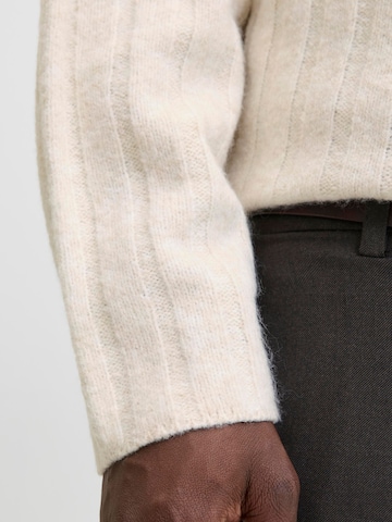 Pull-over 'JJEBRADLEY CARTER' JACK & JONES en beige