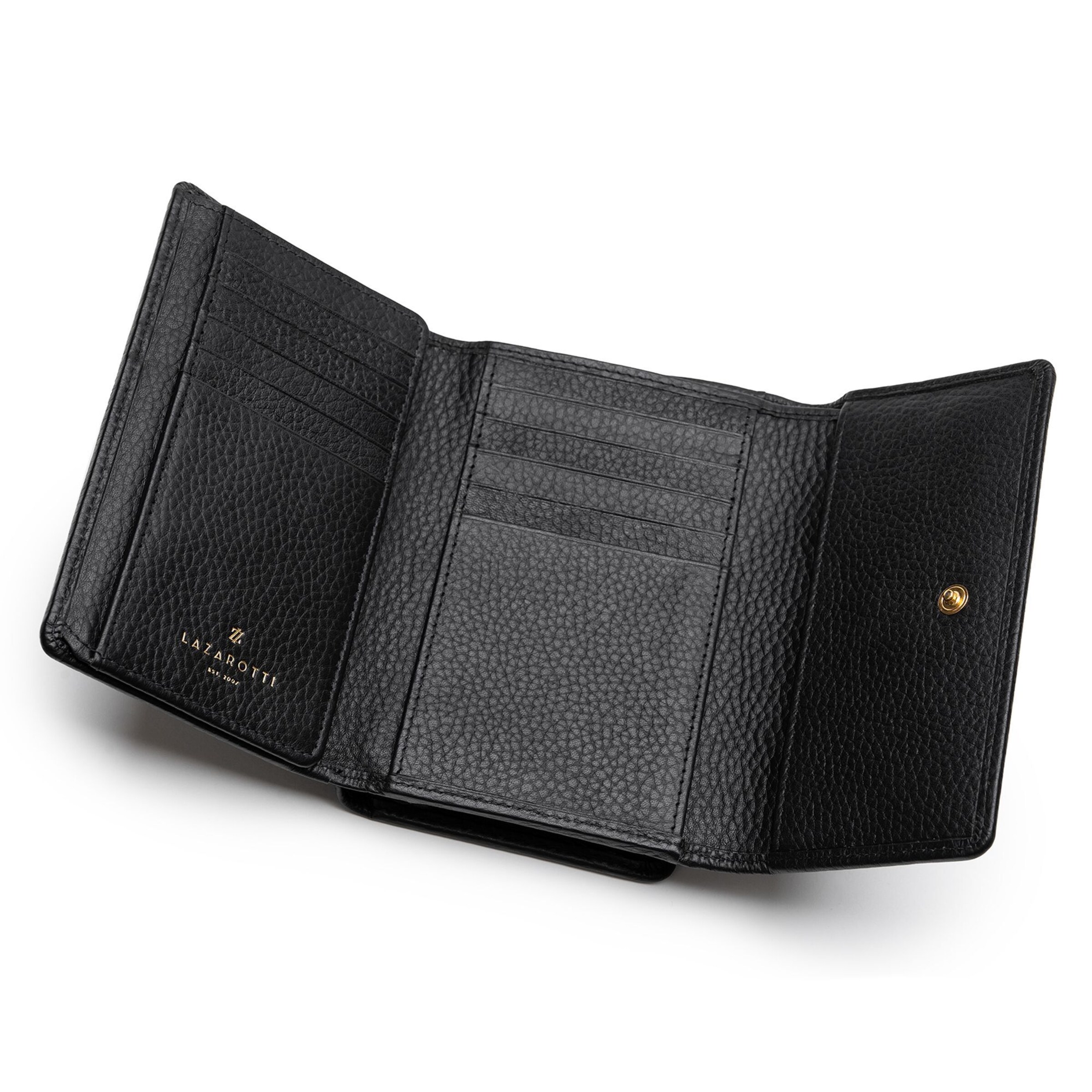 Porte-monnaies 'Bologna' Lazarotti en noir
