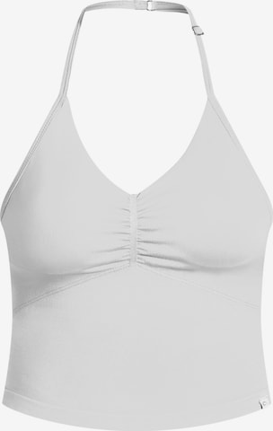 Smilodox Sporttop 'Malena' in Grijs: voorkant