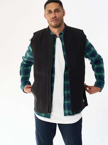 Legends Vest 'Heavy Canvas' i sort: forside