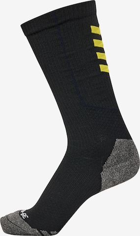 Chaussettes de sport 'Pro' Hummel en noir : devant