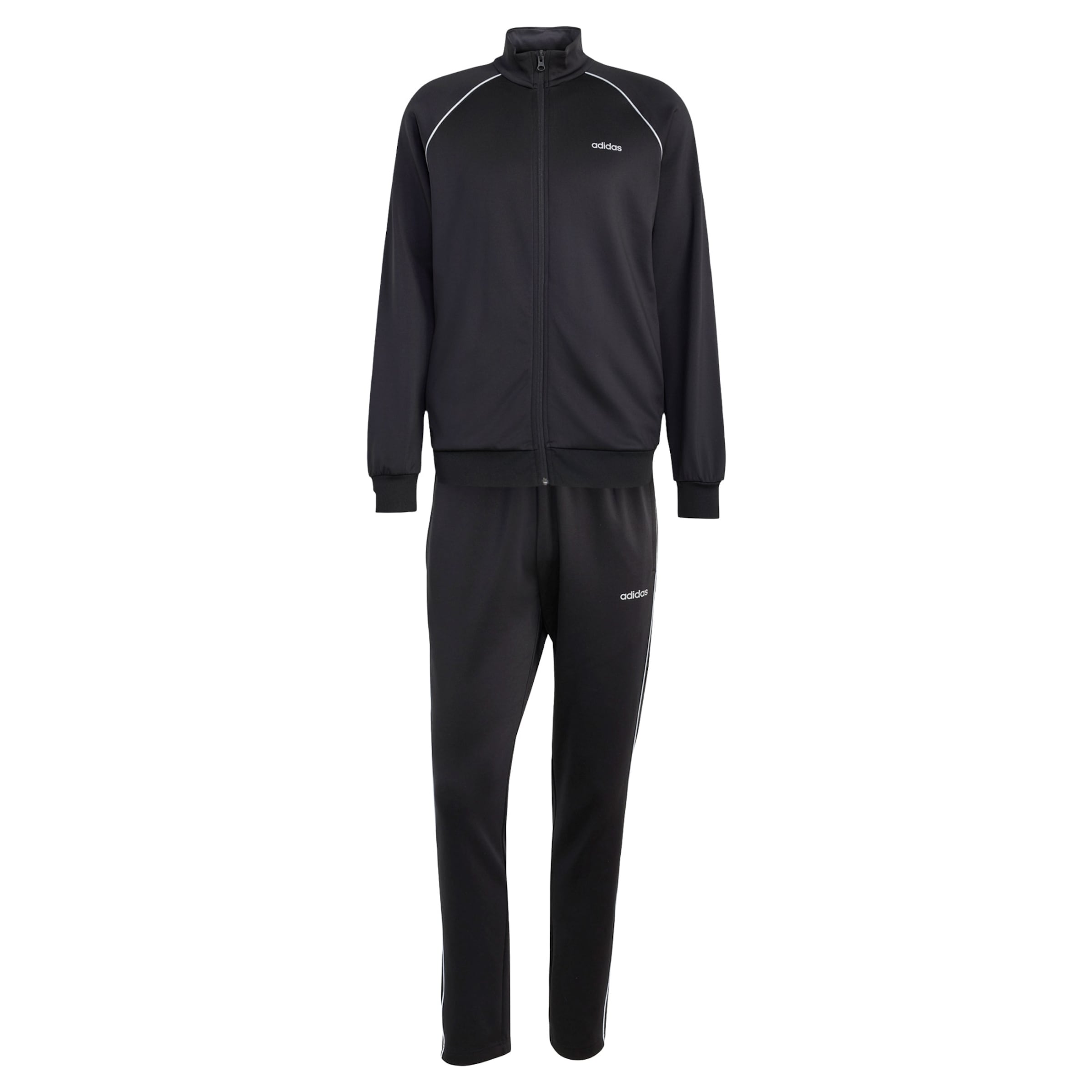 ADIDAS SPORTSWEAR - Fato de treino em preto: frente