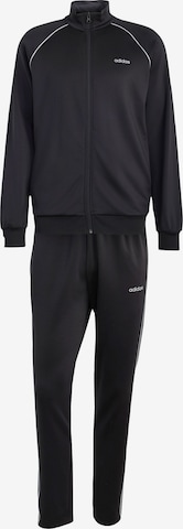 juoda ADIDAS SPORTSWEAR Treniruočių kostiumas: priekis