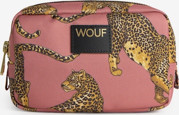 Trousses de toilette Wouf en rose : devant