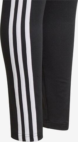 ADIDAS SPORTSWEAR Skinny Workout Pants 'Designed 2 Move 3-Stripes' in Black