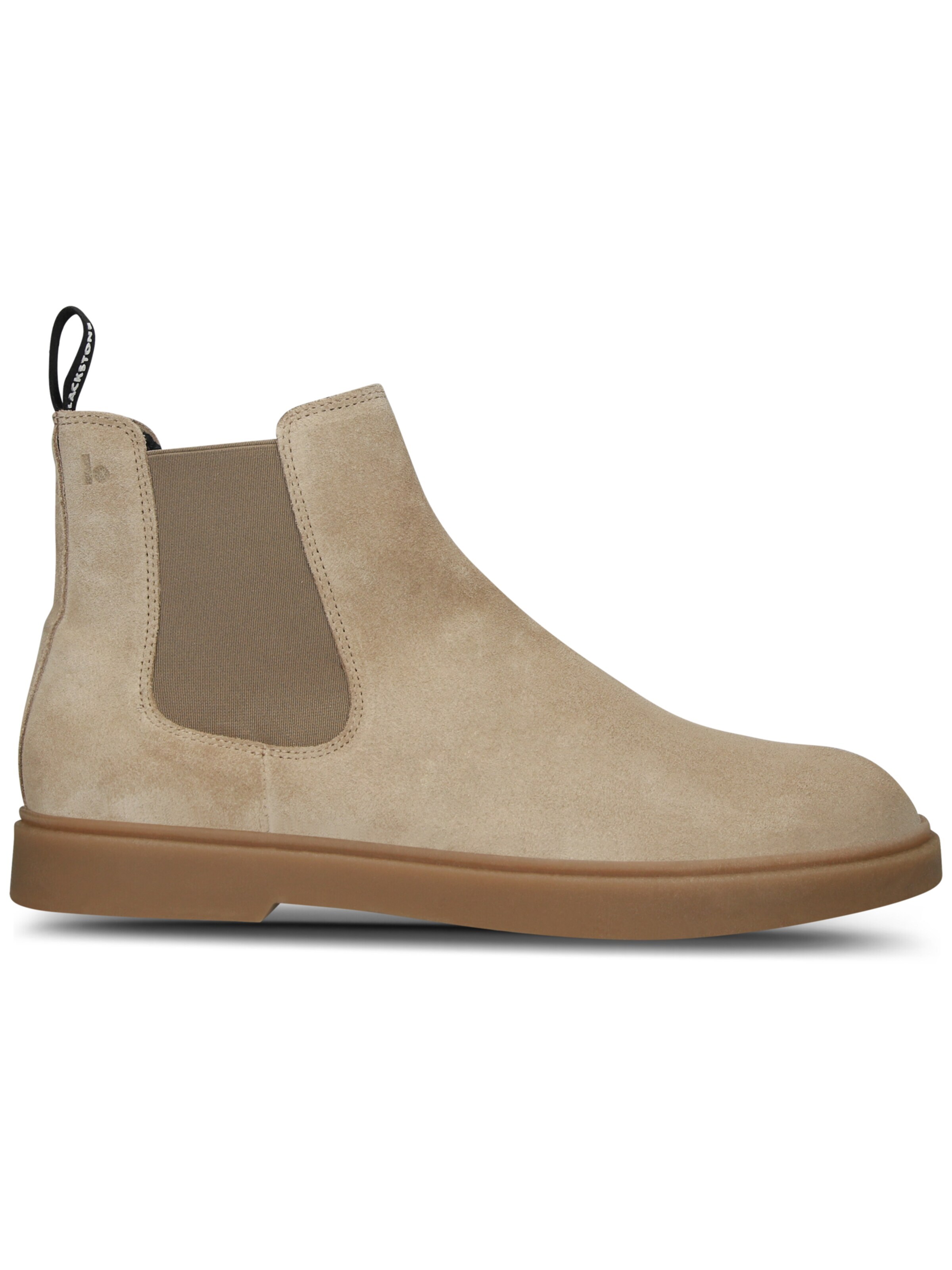 BLACKSTONE Chelsea boots 'PAVE DEAN' i beige: framsida