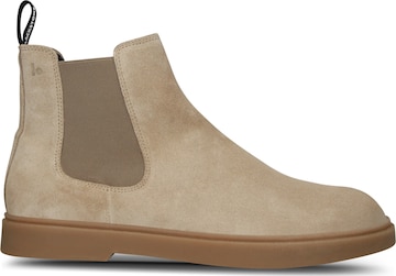 BLACKSTONE Chelsea boots 'PAVE DEAN' i beige: framsida