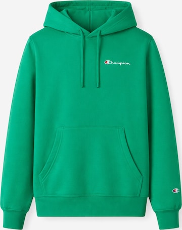 Sweat-shirt Champion en vert : devant