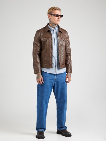 Coupe regular Chemise 'Essential' SCOTCH & SODA en bleu