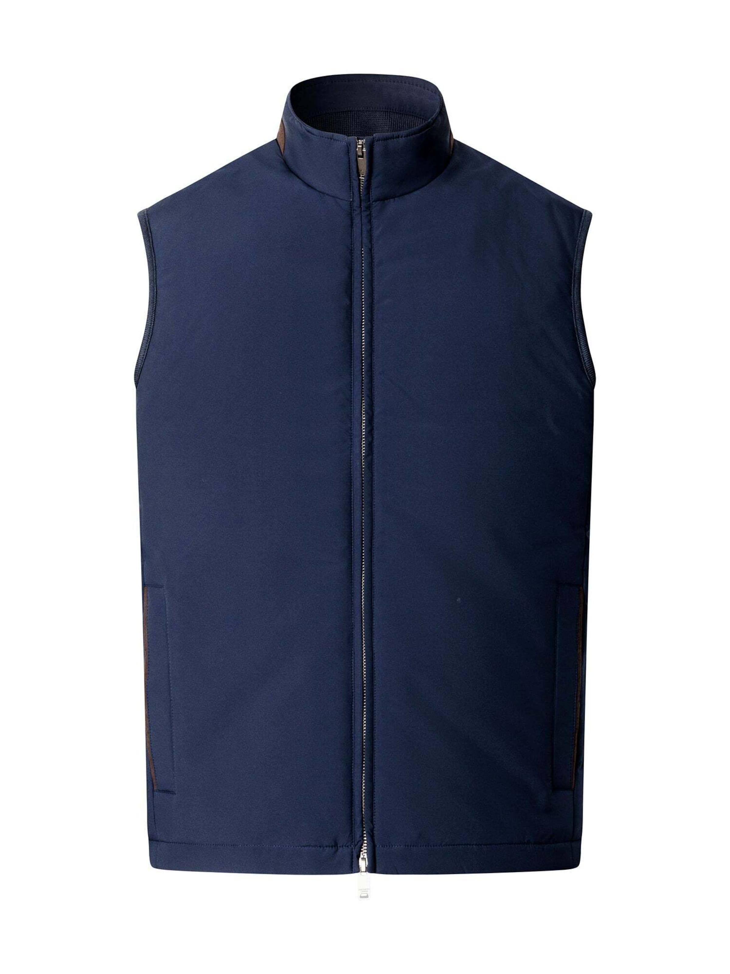 Hackett London Vest 'Windsor' in Blue: front
