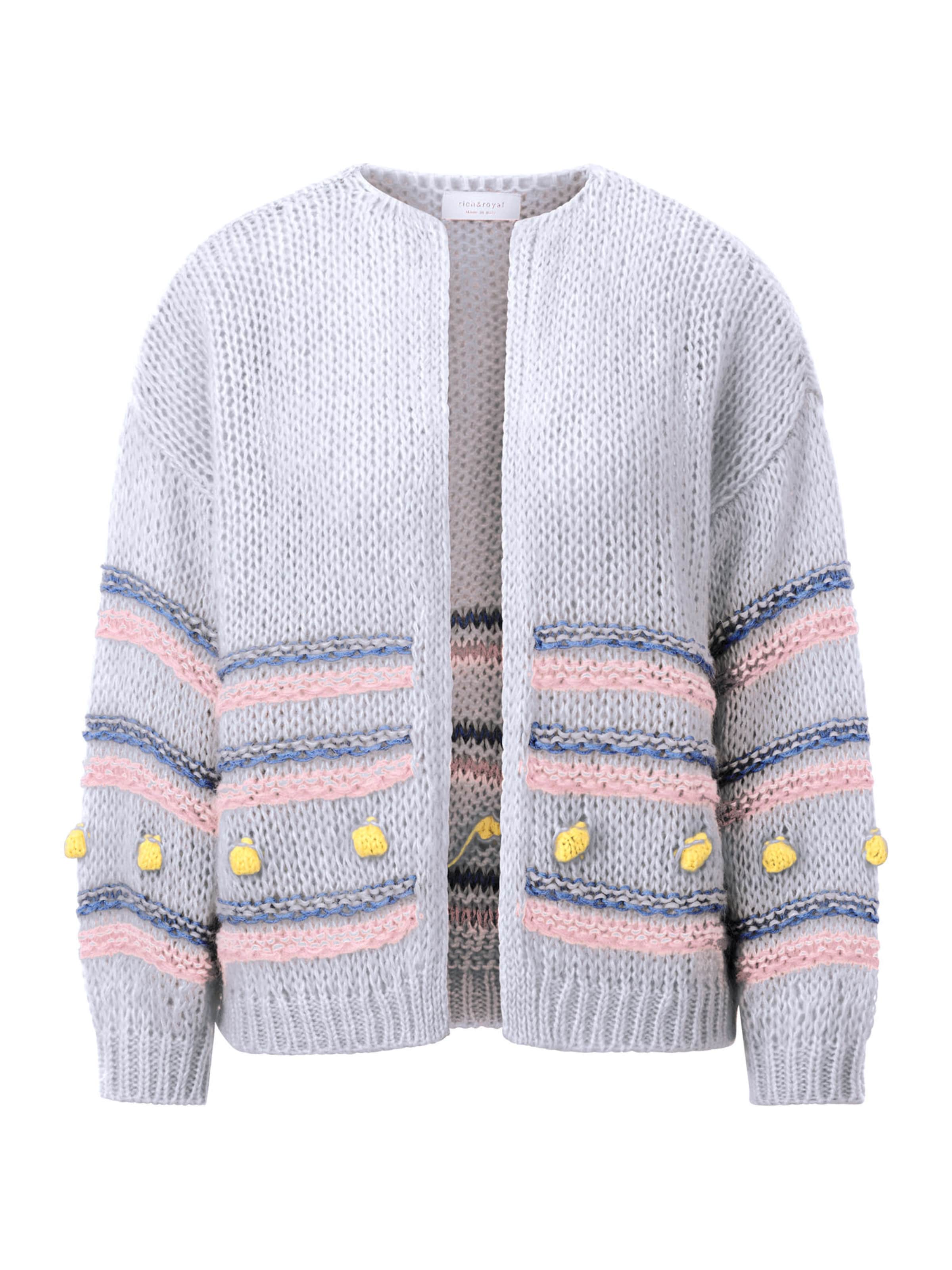 Rich & Royal Kardigán - Fialová: predná strana