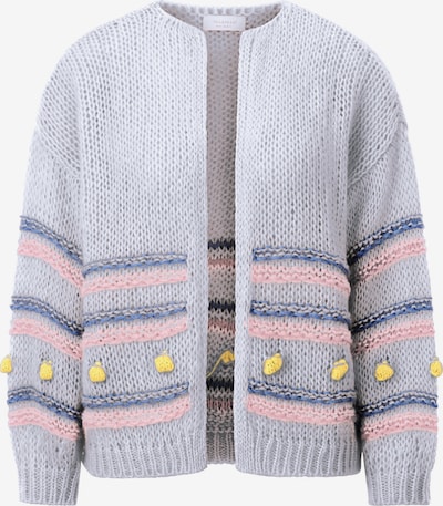 Rich & Royal Cardigan in gelb / lila / pink / offwhite, Produktansicht