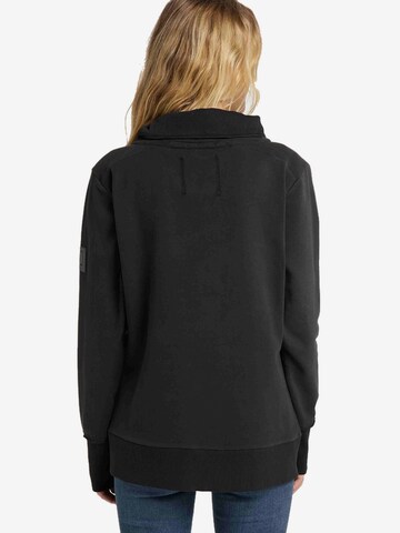 Elbsand Zip-Up Hoodie 'Alvis A' in Black