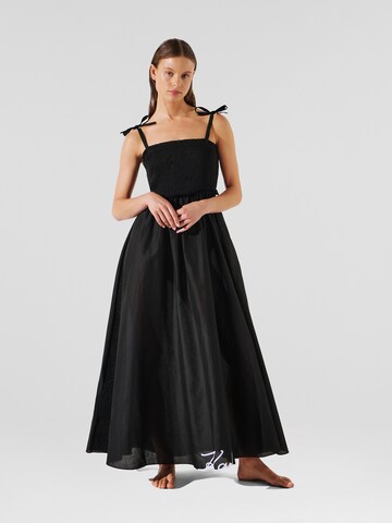 Karl Lagerfeld Beach dress in Black: front