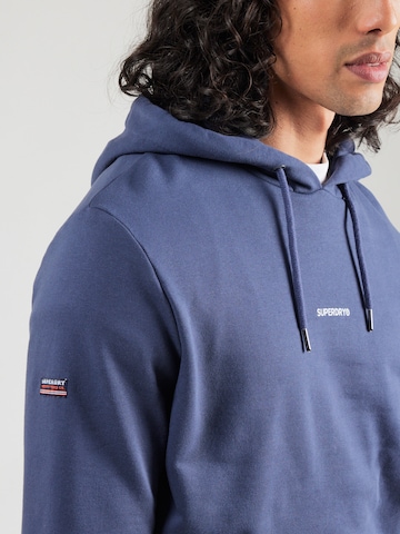Sweat-shirt Superdry en bleu