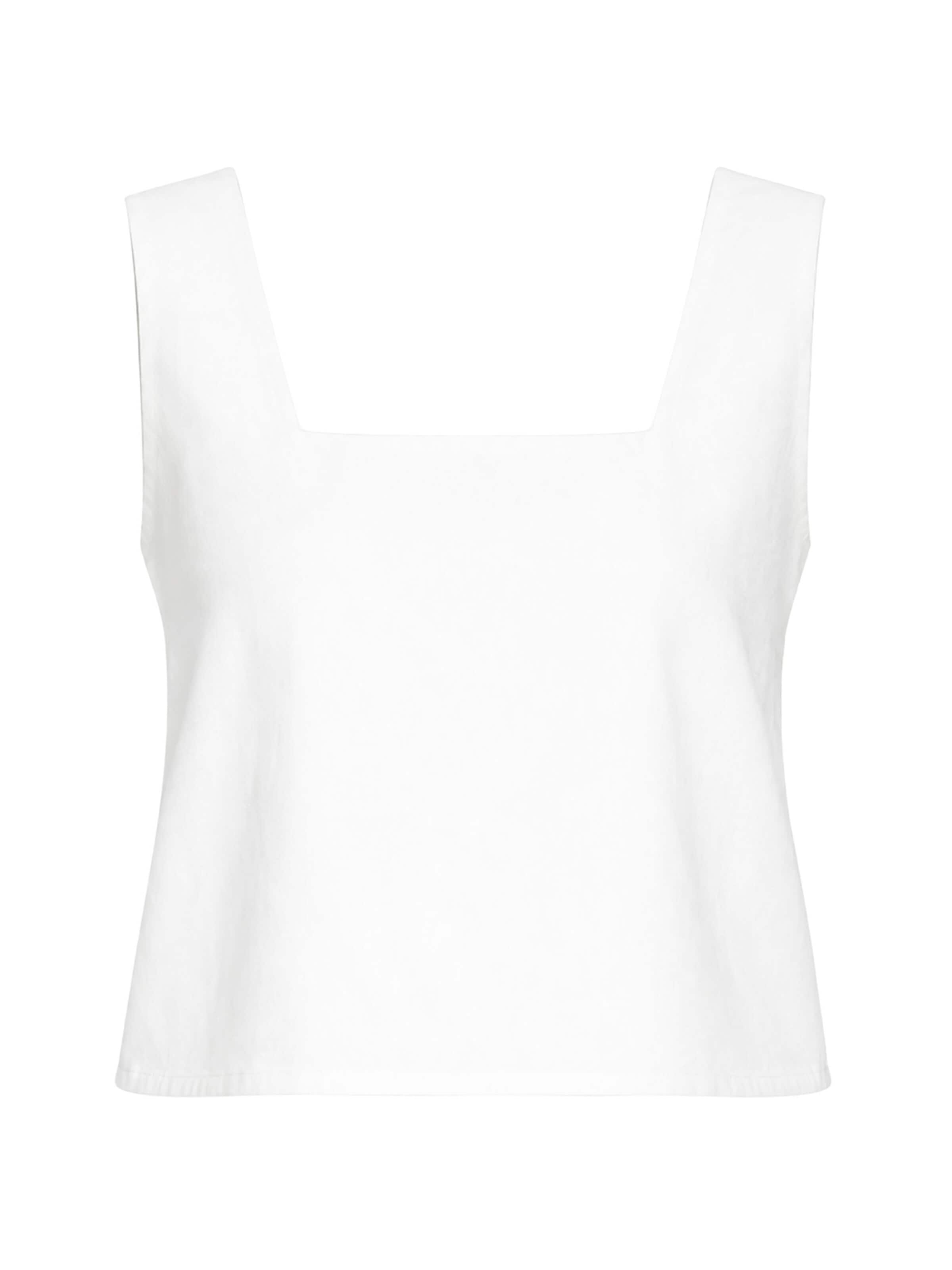 SASSYCLASSY Top in Wit: voorkant
