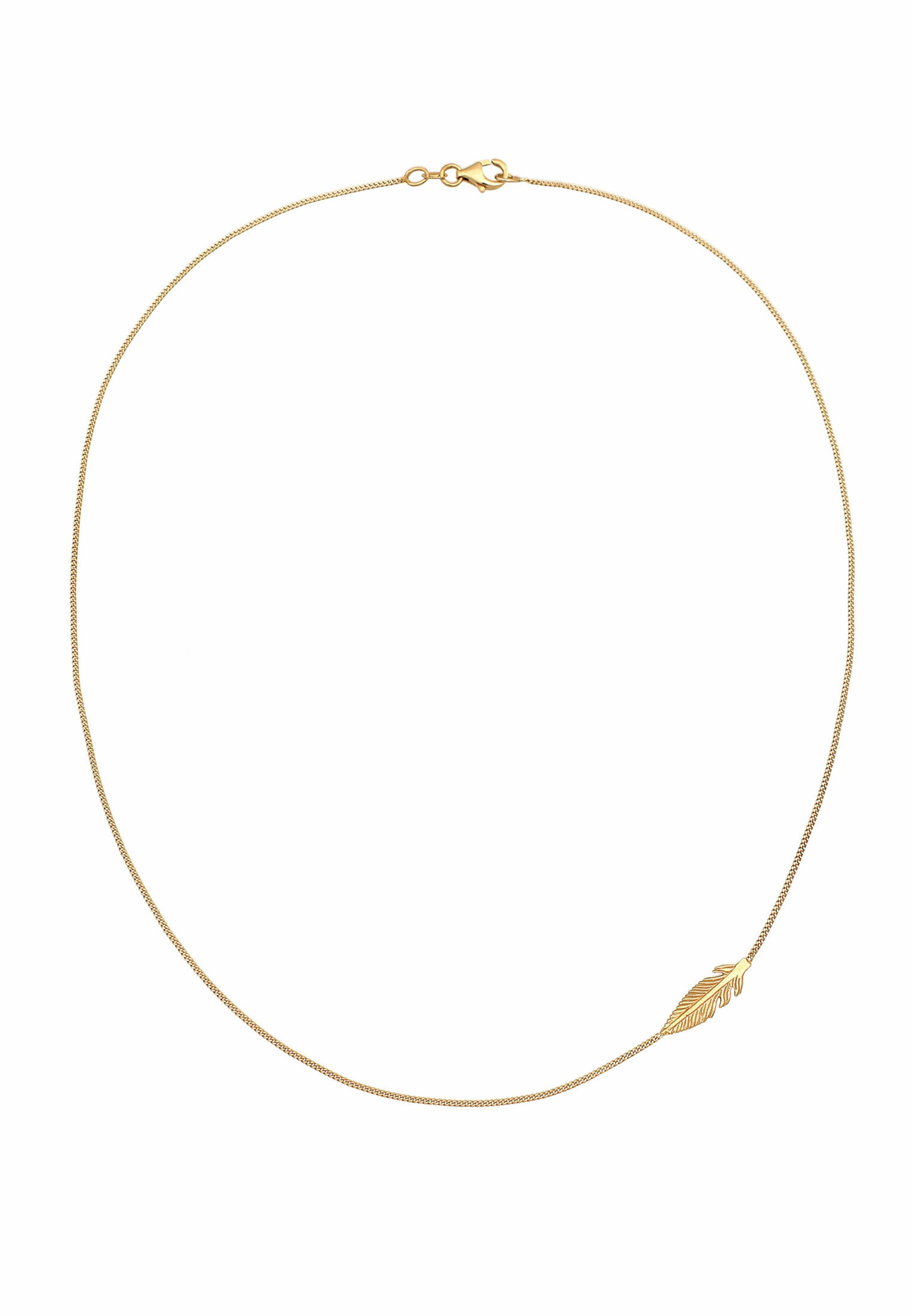 Chaîne ELLI en or : devant