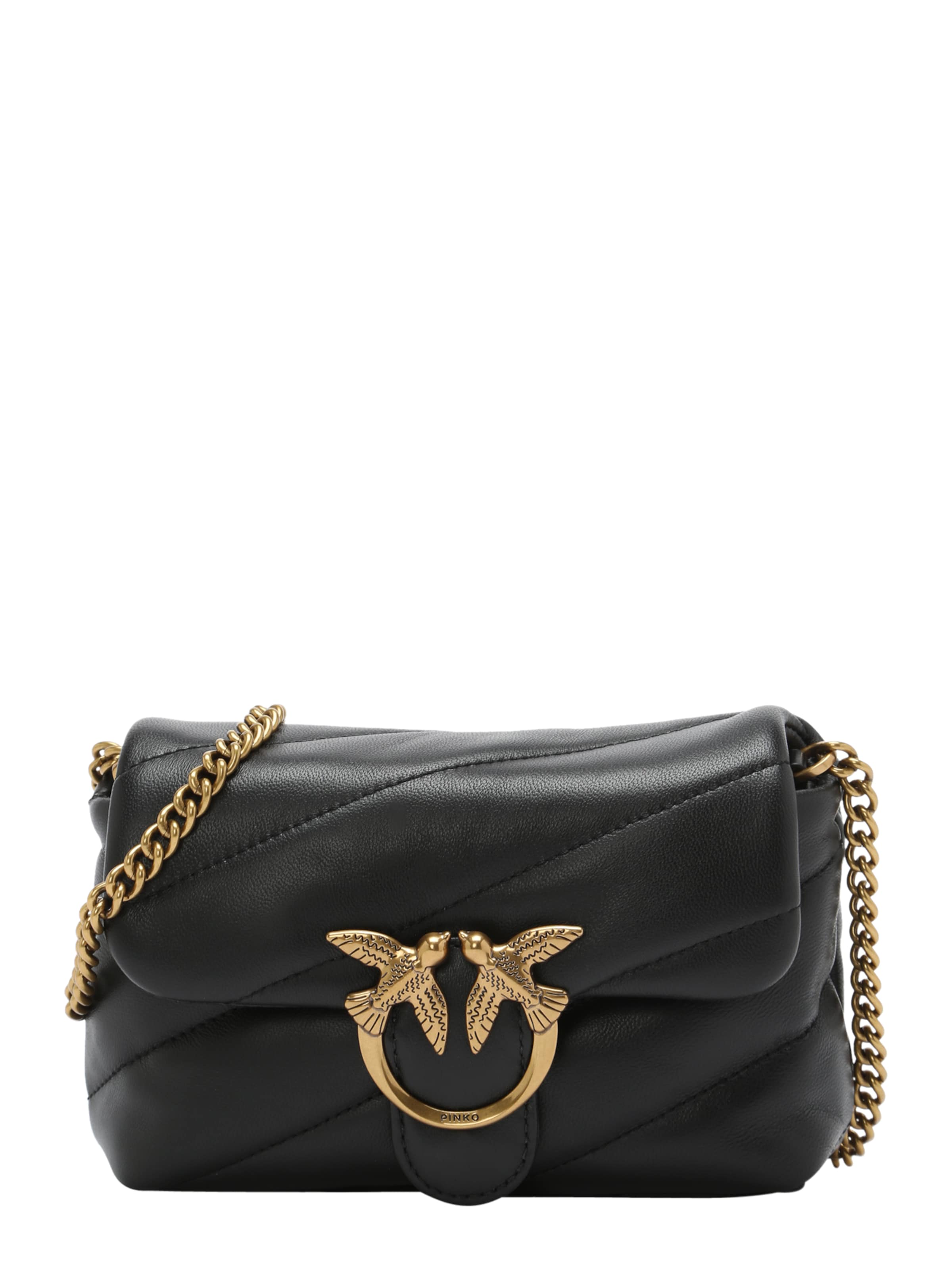 PINKO Τσάντα ώμου 'Love Baby' σε μαύρο: μπροστά