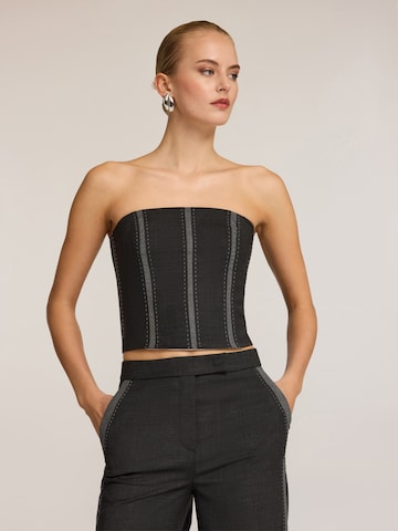 Top di MOTIVI in grigio: frontale