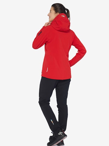 Veste outdoor 'Pousta' Rukka en rouge