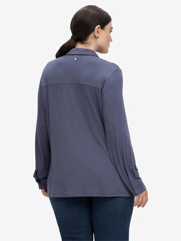 SHEEGO Bluse in Blau