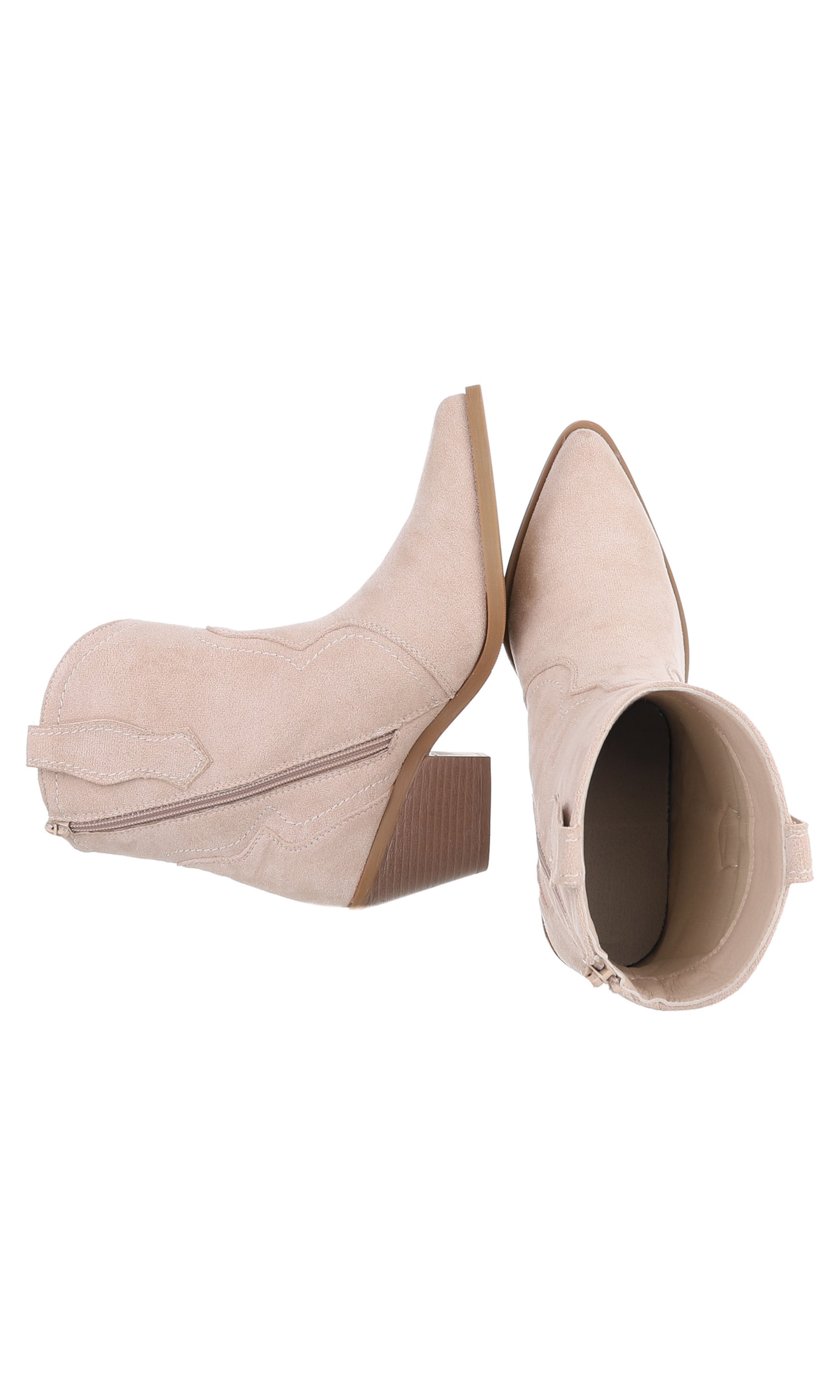 Ital-Design Stiefelette in Beige