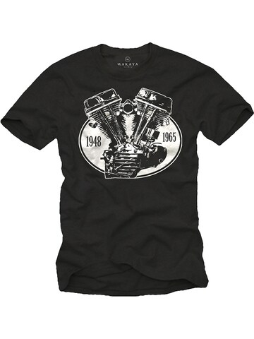 MAKAYA Shirt in Black: front