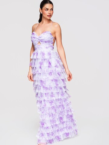 Ombre Dress in Purple