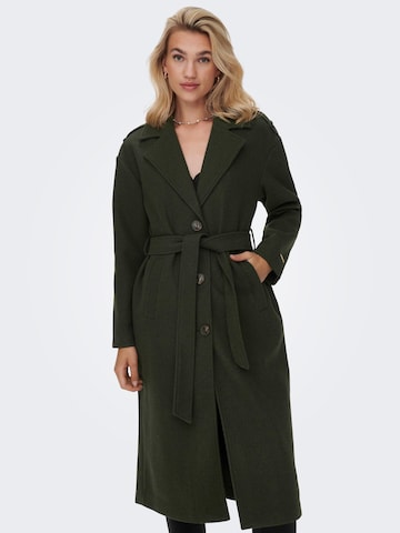ONLY Płaszcz przejściowy 'Emma' w kolorze zielony: przód