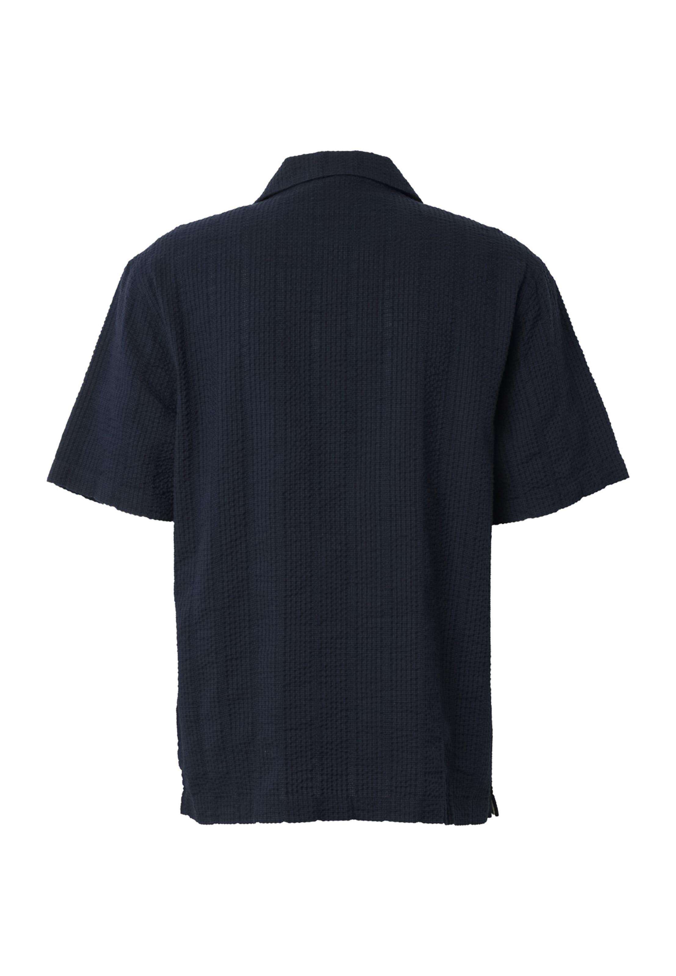 INDICODE JEANS - Ajuste regular Camisa 'Waves' en azul