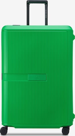 Trolley di Delsey Paris in verde: frontale