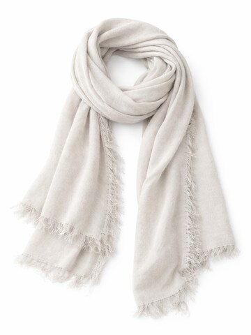 COLLEZIONE ALESSANDRO Schal 'Schmeichler' in Beige: Vorderseite