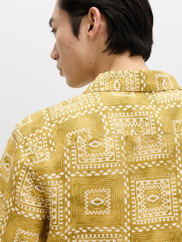 Coupe regular Chemise Marks & Spencer en jaune