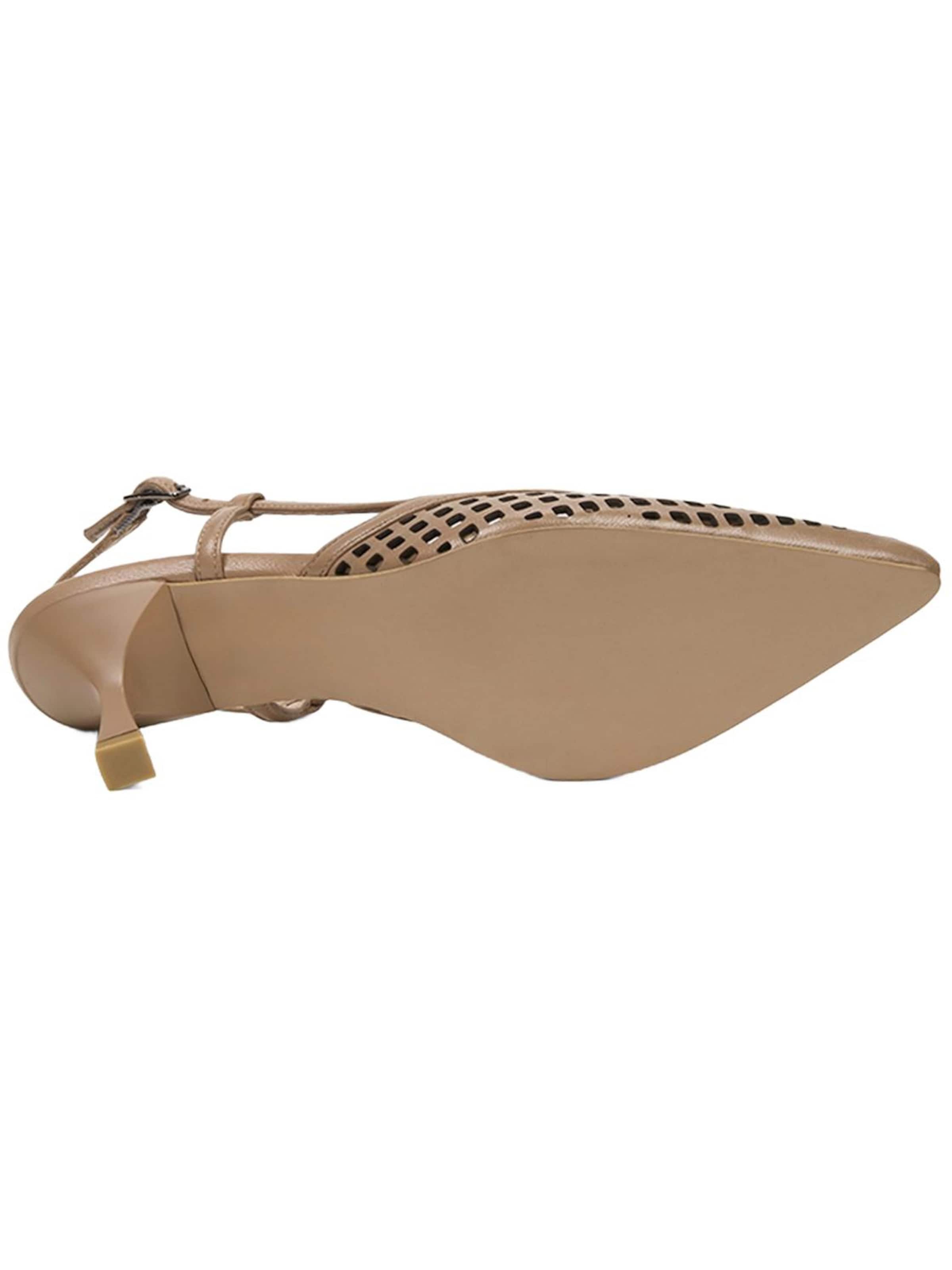 Desa - Zapatos destalonado 'Pumps' en marrón