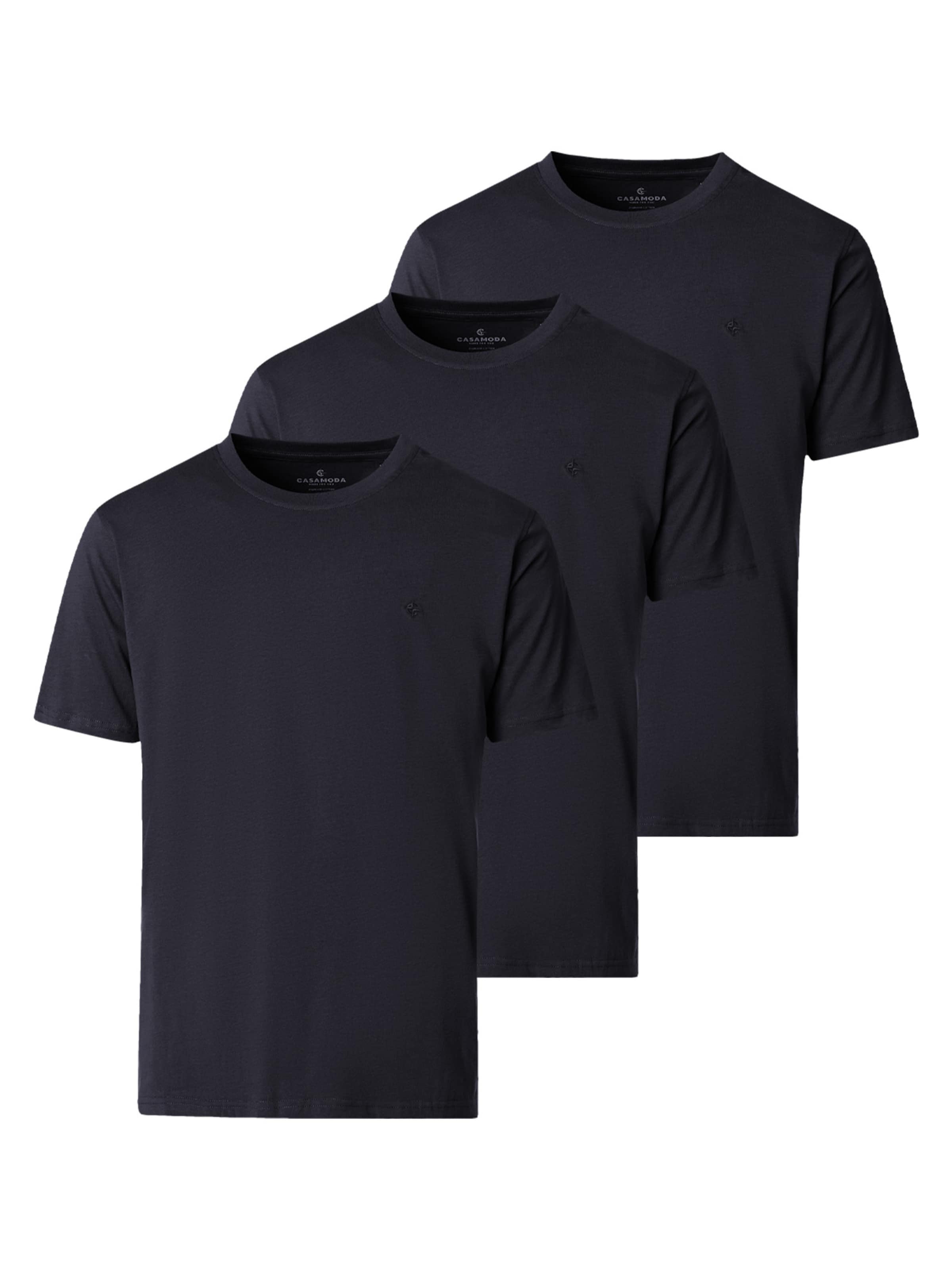 CASAMODA Shirt 'Basic'‌‌‌‌‌‌‌‌‌‌ in Blau: Vorderseite